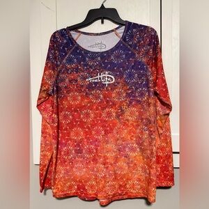 Colorful Long Sleeve Top by reel life